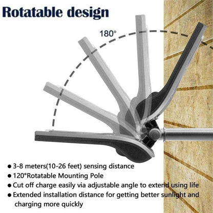 Upgraded Solar Lamp 36led Solar Wall Lamp Outdoor Sensing Waterproof Street Lamp Courtyard Garden Night Lamp