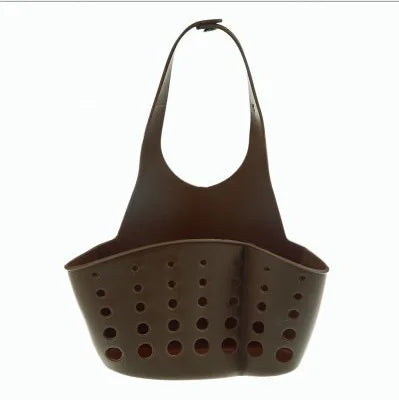 Kitchen Sink Organiser – Hanging Drain Basket & Sponge Holder