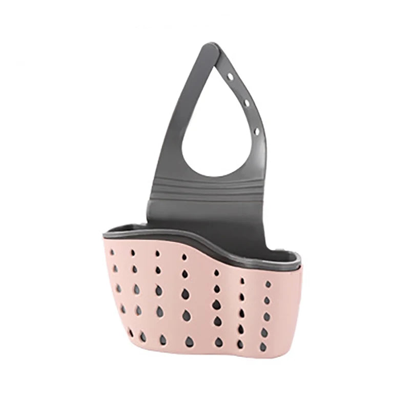 Kitchen Sink Organiser – Hanging Drain Basket & Sponge Holder
