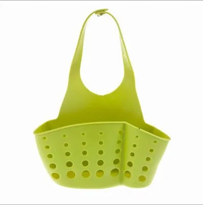 Kitchen Sink Organiser – Hanging Drain Basket & Sponge Holder