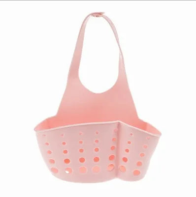Kitchen Sink Organiser – Hanging Drain Basket & Sponge Holder
