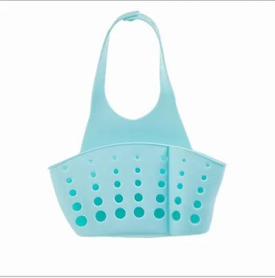 Kitchen Sink Organiser – Hanging Drain Basket & Sponge Holder