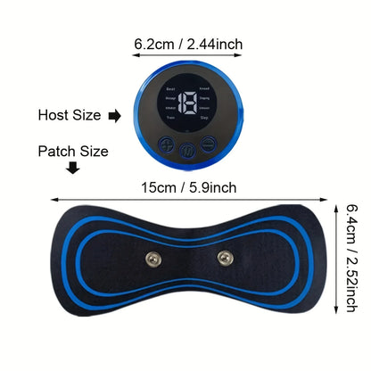 EMS Neck & Body Massager – 8 Modes, 19 Intensity Levels