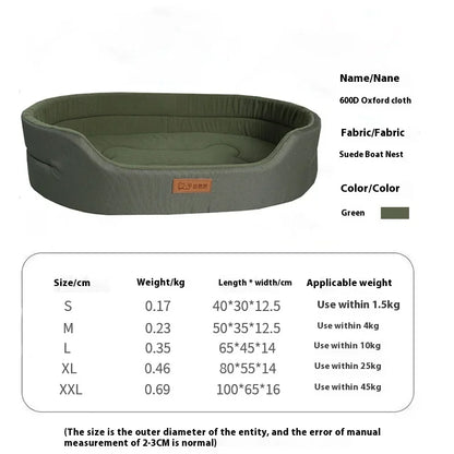 Waterproof Dog Bed – Soft Washable Sofa Bed for Dogs