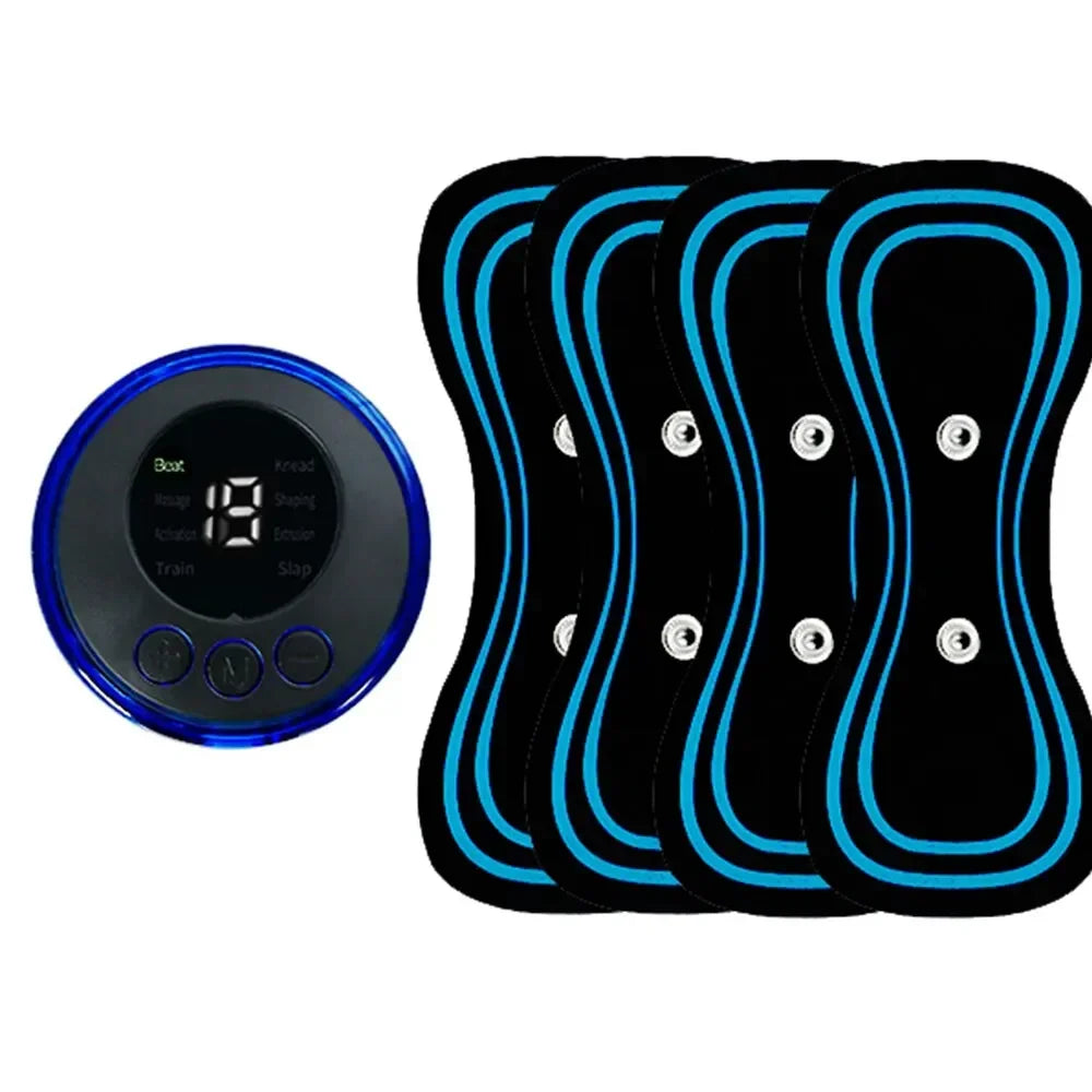 EMS Neck & Body Massager – 8 Modes, 19 Intensity Levels