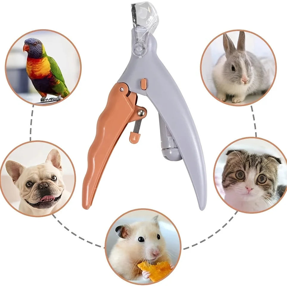 Pet Nail Clipper with LED Light & Nail Collector | Dogs & Cats