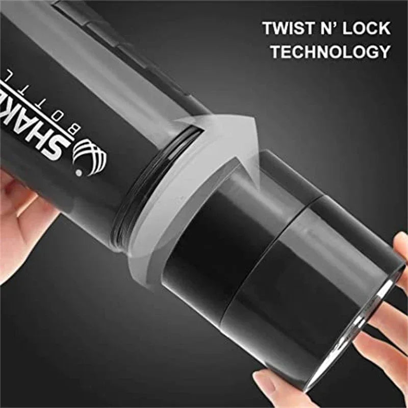 Protein Shaker Cup with Powder Storage Compartment | 500ml