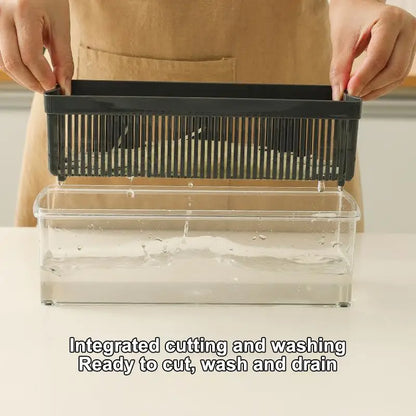 16-in-1 Vegetable Chopper, Slicer & Grater with Egg Separator