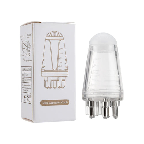 Hexagon Scalp Applicator & Oil Roller Massage Comb