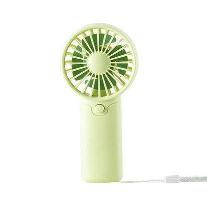Portable Handheld Mini Fan (AAA Batteries Not Included)