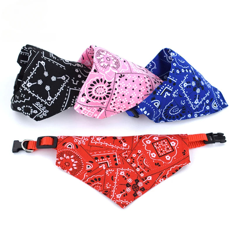 Pet Triangle Bandana Scarf | Adjustable, Cats & Dogs