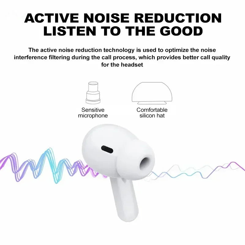 TWS Bluetooth Earphone Wireless, Noise Cancelling