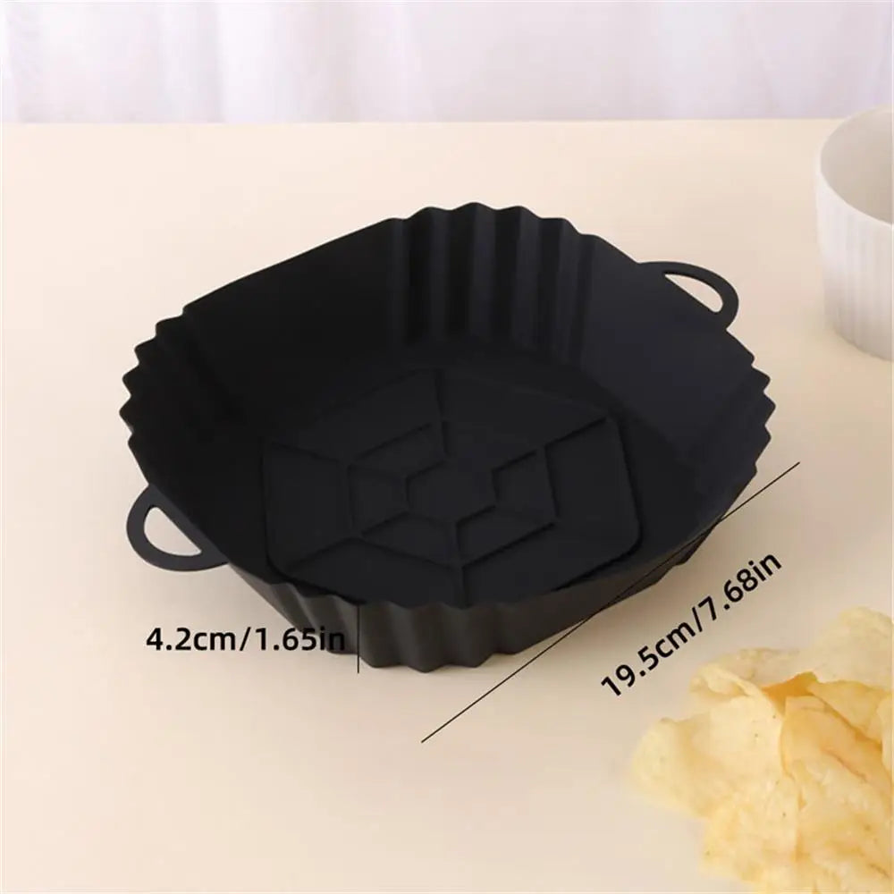 Reusable Silicone Air Fryer Liner | Square, Non-Stick