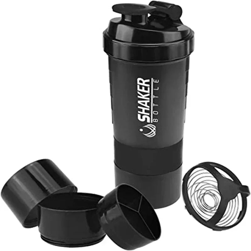 Protein Shaker Cup with Powder Storage Compartment | 500ml