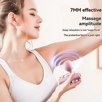 USB Mini Massage Gun – Fascia Machine for Muscle Relaxation & Neck Relief