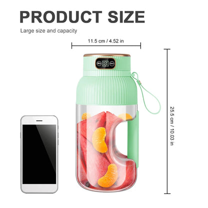 1000ml Portable USB Juicer & Smoothie Blender