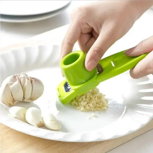Mini Garlic Grinder – Manual Press & Mincer