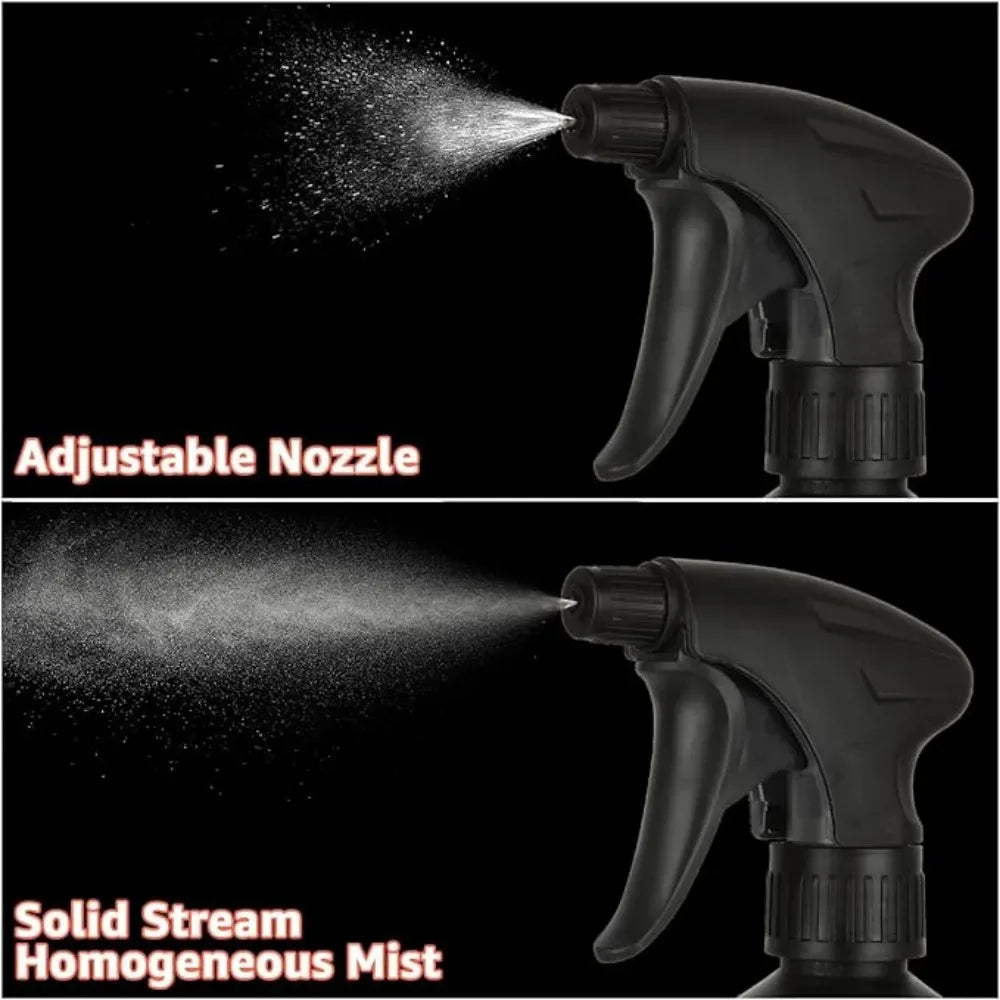Adjustable Spray Bottles, Pack of 10 | Fine Mist & Stream