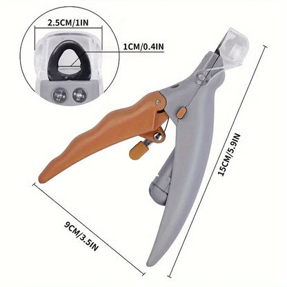 Pet Nail Clipper with LED Light & Nail Collector | Dogs & Cats
