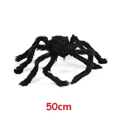 Giant Plush Spider Halloween Decoration – Indoor & Outdoor