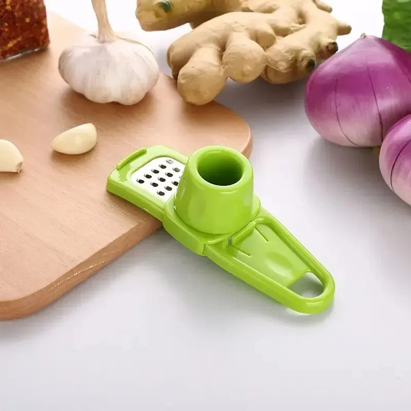 Mini Garlic Grinder – Manual Press & Mincer