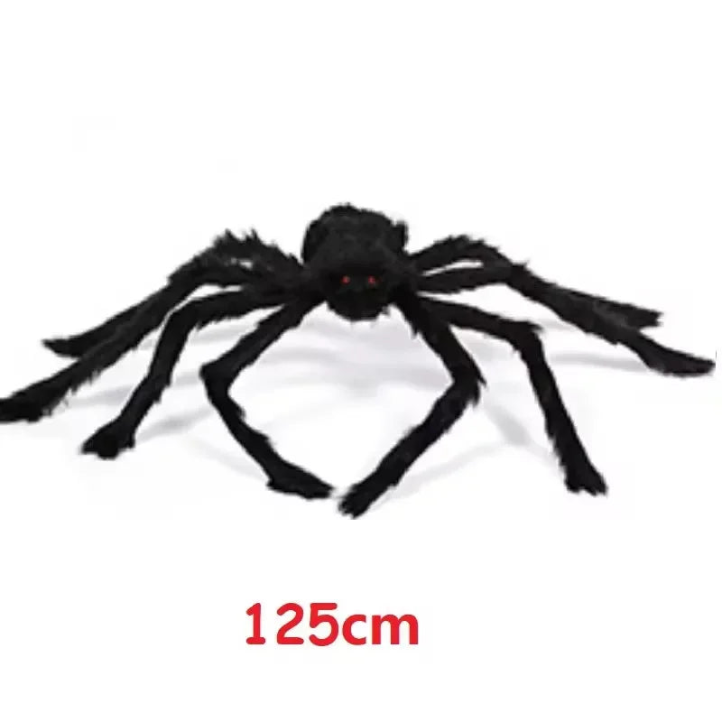 Giant Plush Spider Halloween Decoration – Indoor & Outdoor