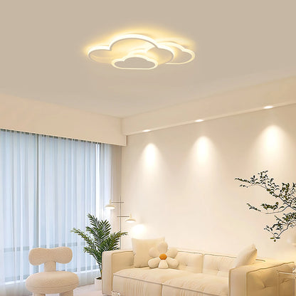 Cloud Shape LED Ceiling Light | Modern 3-Colour, 42W