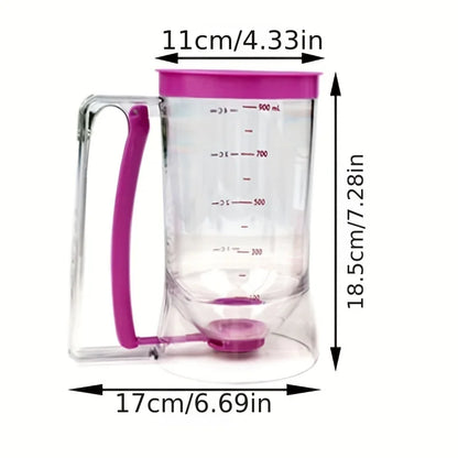 Batter Dispenser with Graduated Measurements | 900ml