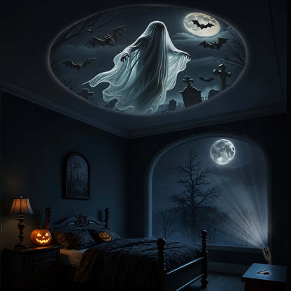 Halloween USB LED Projection Lamp