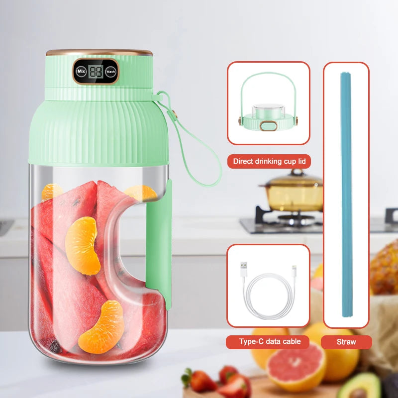 1000ml Portable USB Juicer & Smoothie Blender
