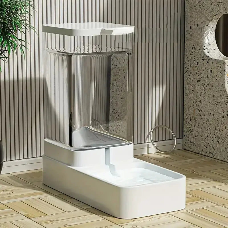 Gravity Pet Feeder & Water Dispenser | 3.8L, No Electricity Needed
