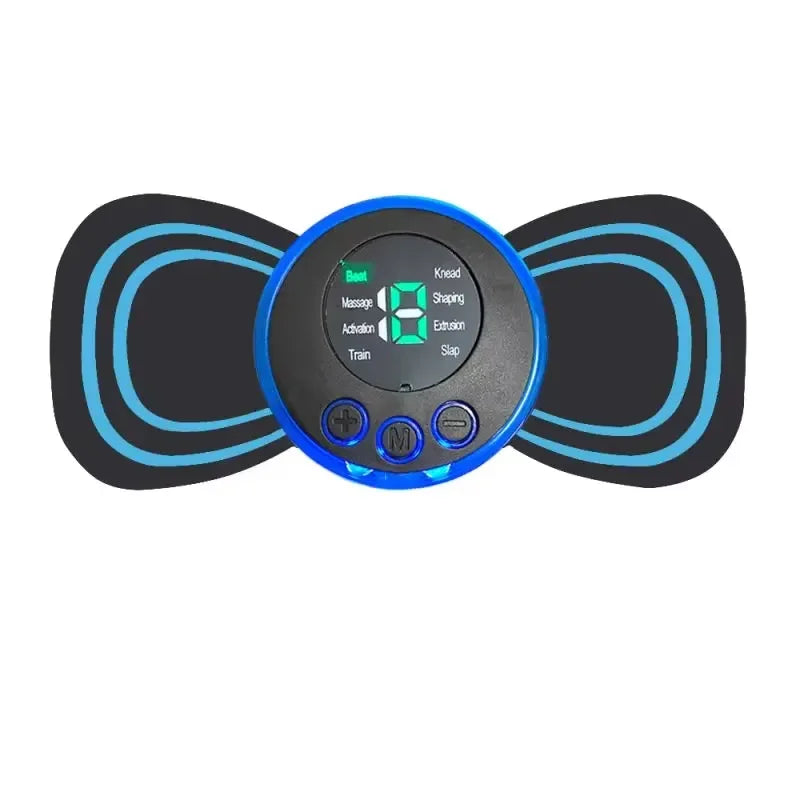 EMS Neck & Body Massager – 8 Modes, 19 Intensity Levels