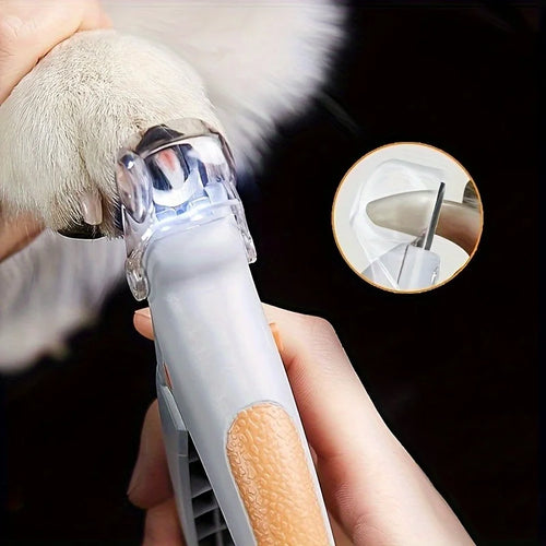 Pet Nail Clipper with LED Light & Nail Collector | Dogs & Cats