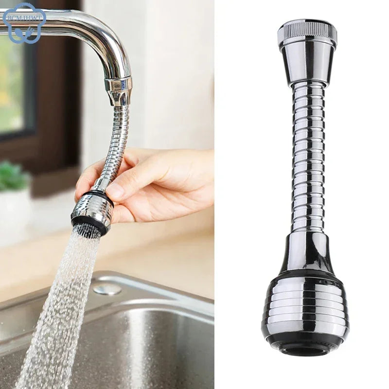 360° High Pressure Faucet Extender – 2 Spray Modes