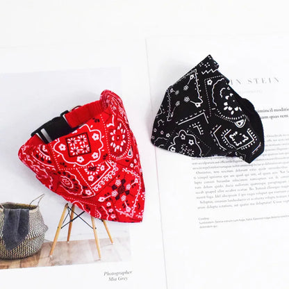 Pet Triangle Bandana Scarf | Adjustable, Cats & Dogs