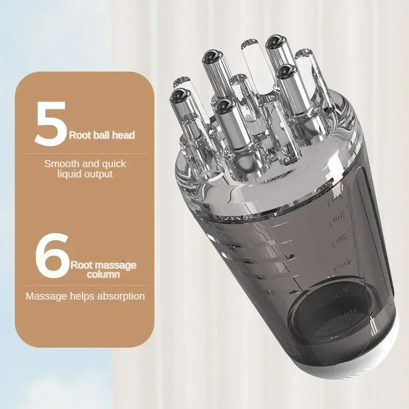 Hexagon Scalp Applicator & Oil Roller Massage Comb