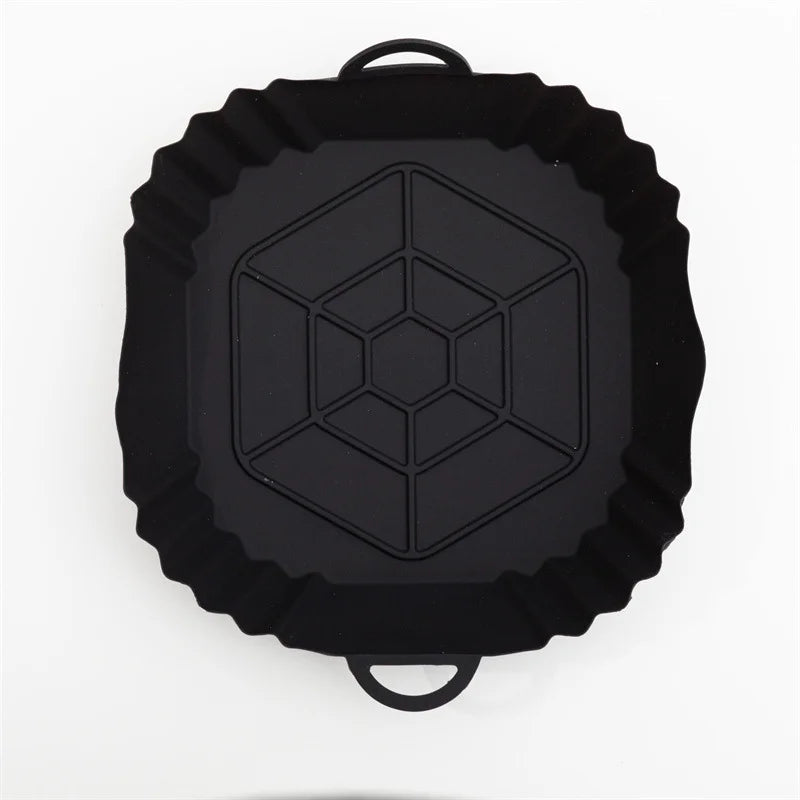 Reusable Silicone Air Fryer Liner | Square, Non-Stick