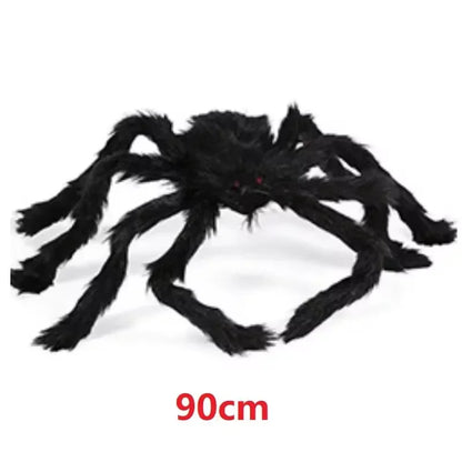 Giant Plush Spider Halloween Decoration – Indoor & Outdoor