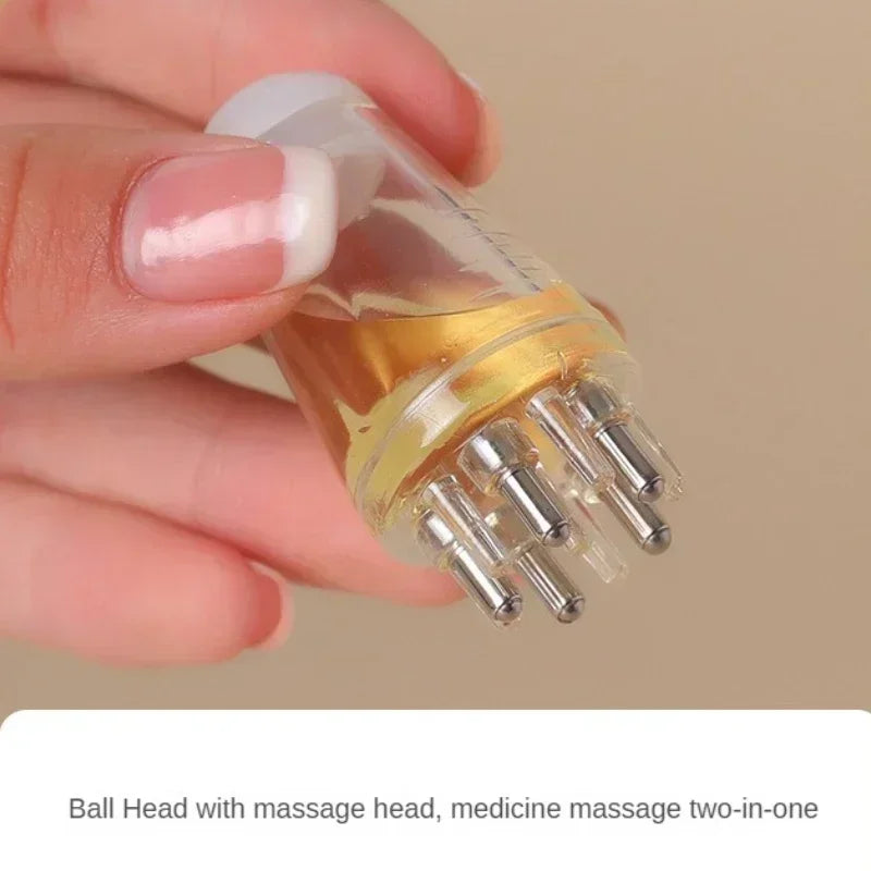Hexagon Scalp Applicator & Oil Roller Massage Comb