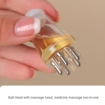 Hexagon Scalp Applicator & Oil Roller Massage Comb
